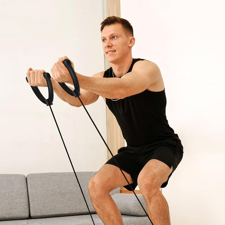 BESPORTBLE 1 Paar Fitness-zugseil Fitness-unterstützungsband - Pull- Seile Übungsbänder Stepper-zugb