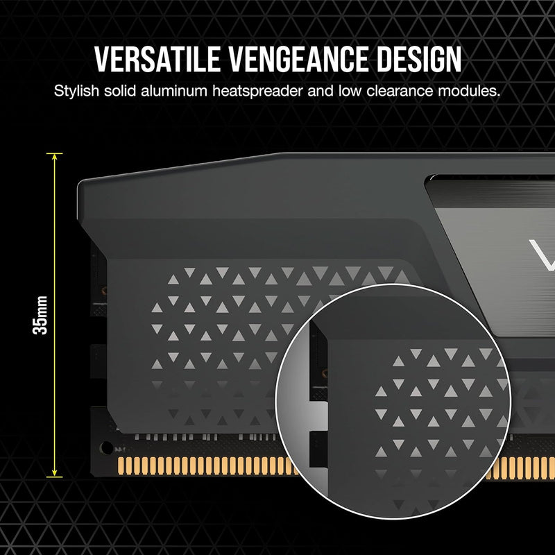 CORSAIR Vengeance DDR5 RAM 32GB (2x16GB) 5600MHz CL40 AMD Expo iCUE-Kompatibler Computerspeicher - G