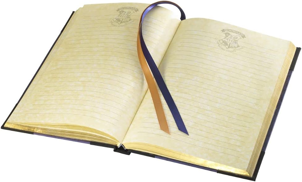 The Noble Collection NN7335 Harry Potter Premium Notizbuch Hogwarts Wappen Hardcover, gebunden, mit