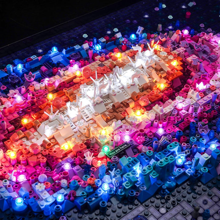 Fernbedienung Licht-Kit für Lego The Milky Way Galaxy 31212, Led Beleuchtungs Set für Kreative Spiel