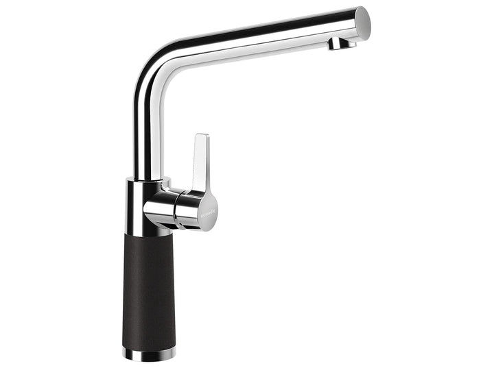 SCHOCK Küchenarmatur SC-540 Nero – Hochdruck Armatur CRISTALITE mit Festauslauf und Standard Norm-An