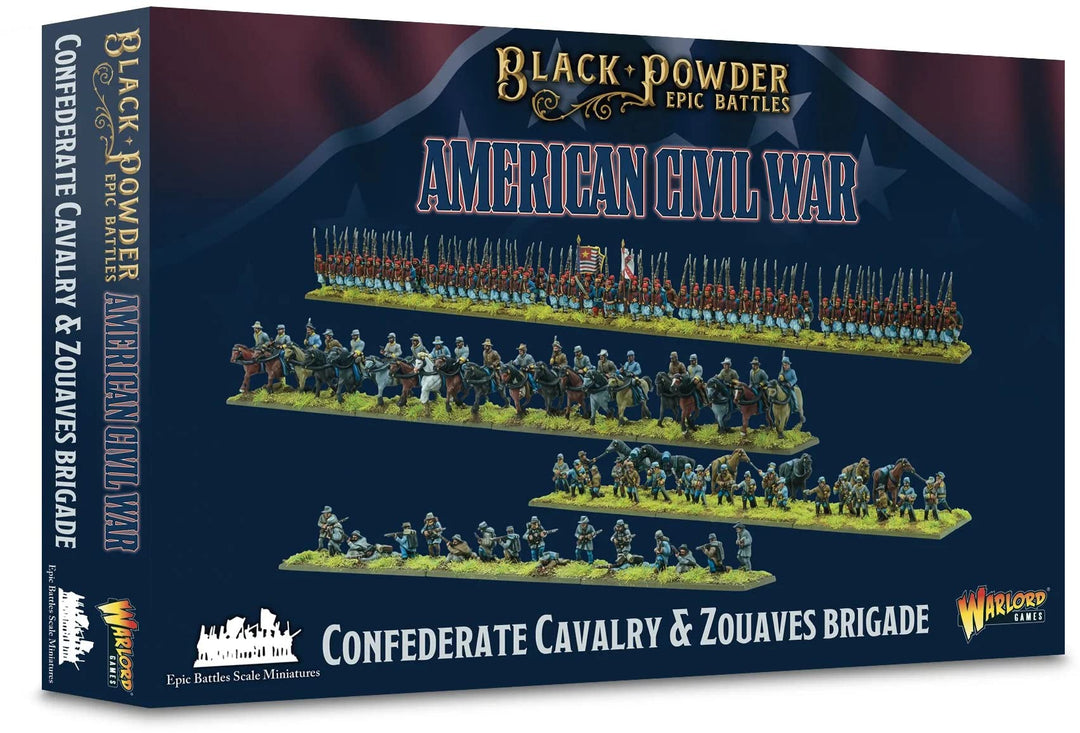 Black Powder Epic Battles – American Civil War Konföderate Kavallerie & Zouaves Brigade