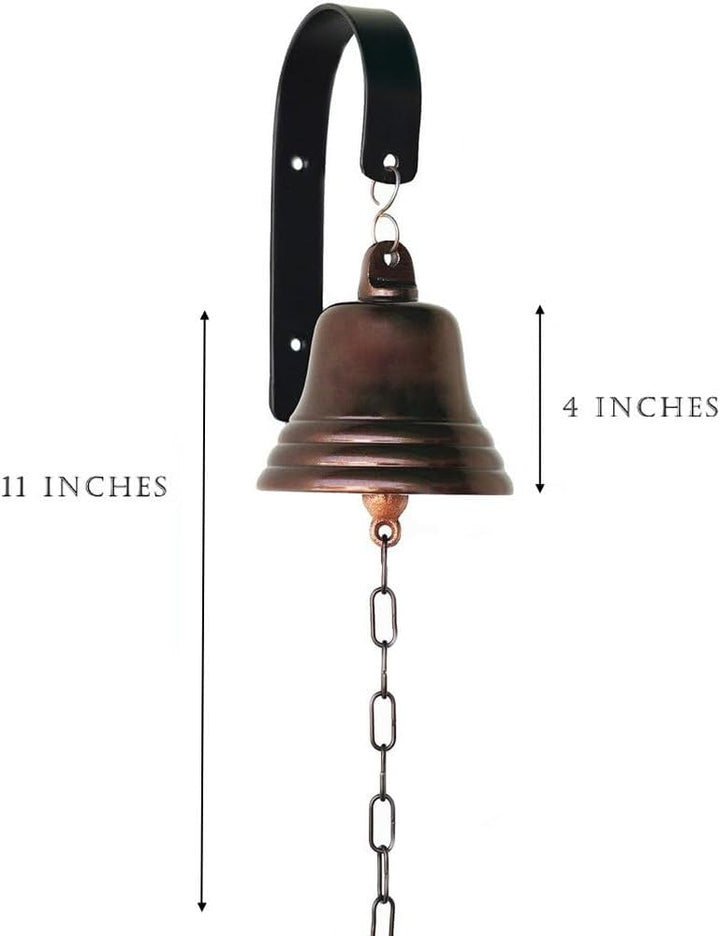Assorted Collections Barzubehör für Zuhause, Kneipen-Handglocke – Wandmontierte Barglocke, nautische