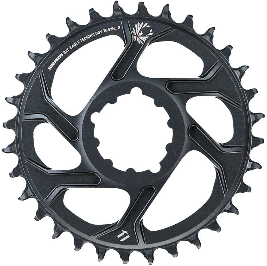 Sram X-Sync2 SL Eagle Kettenblatt (34 Zähne | 12-Fach | grau | Alu | Offset 6mm | DM), grau