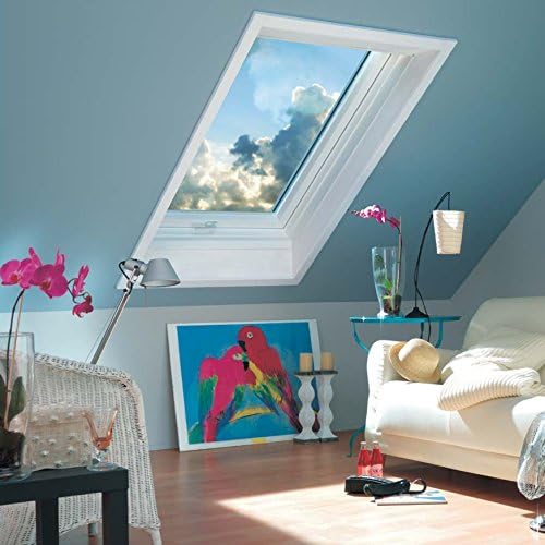 Roto Designo R8 WDF R88CK W WD AL Klapp-Schwingfenster mit Wärmedämmung und Eindeckrahmen (Eindeckra