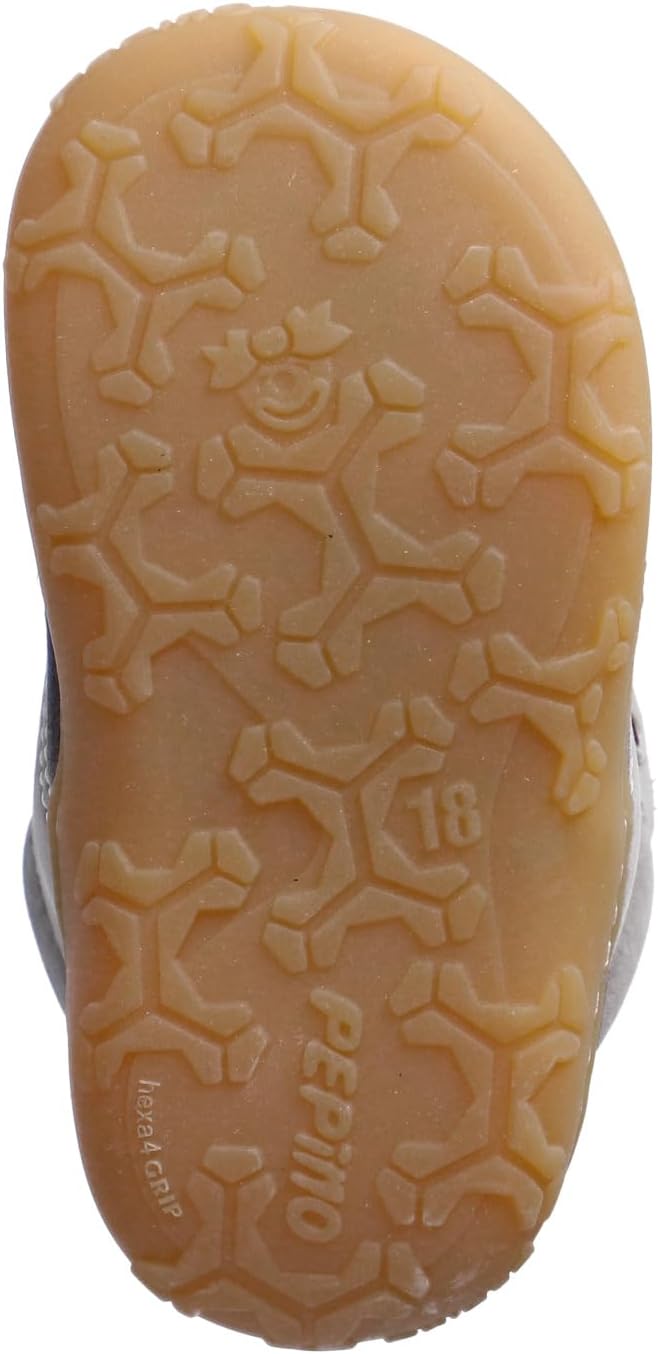 RICOSTA Mädchen und Jungen Lauflernschuhe CORANY, WMS:Mittel,terracare 25 EU Grau 450, 25 EU Grau 45