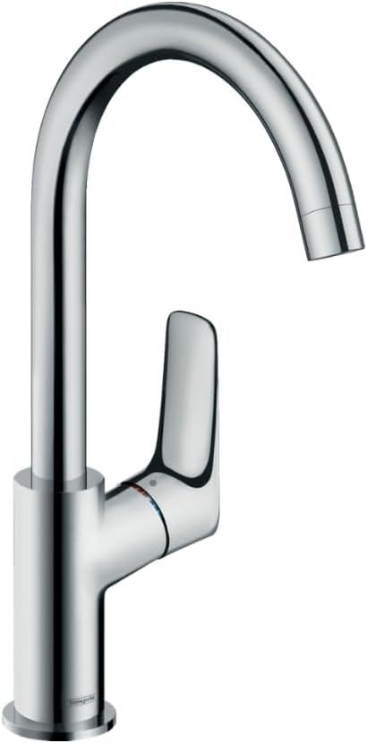 hansgrohe Wasserhahn Logis E (Armatur mit Auslauf Höhe 210mm und Schwenkauslauf, ohne Ablaufgarnitur