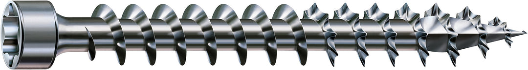 SPAX - Holzbauschraube, 6,0 x 200 mm, 100 Stück, Zylinderkopf, T-STAR plus, 4CUT, Vollgewinde, WIROX