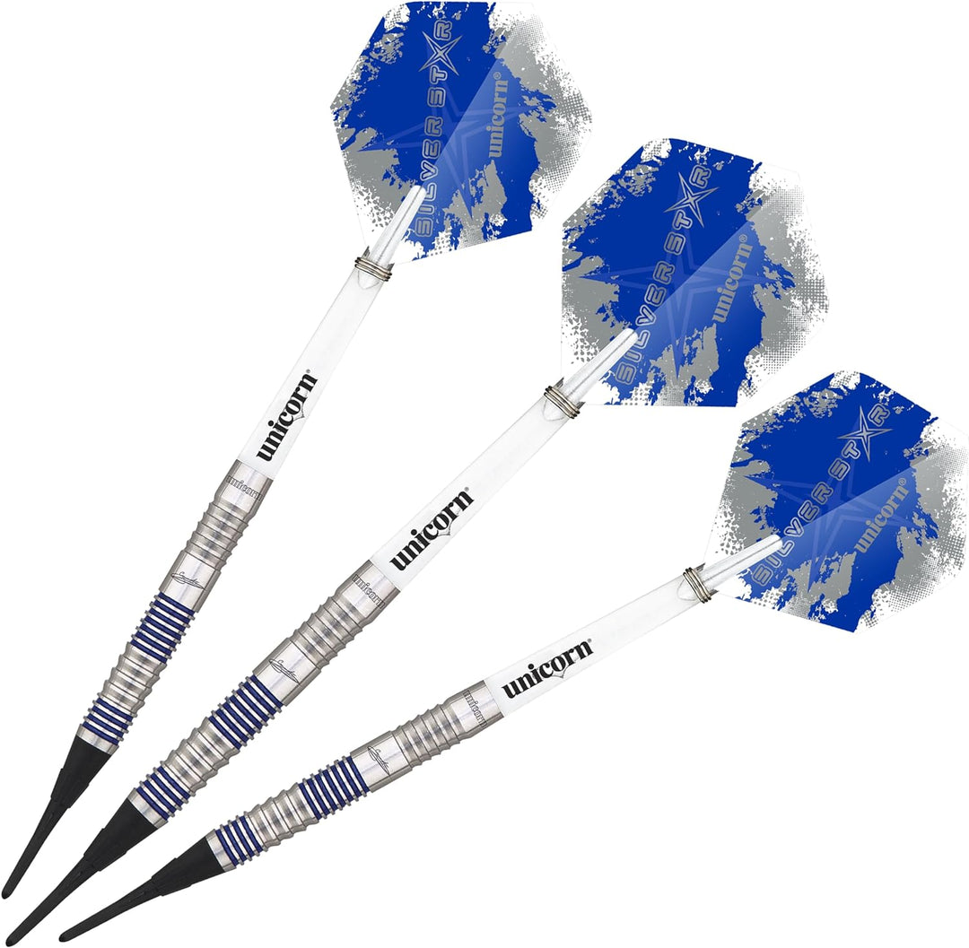 Unicorn Star Soft Dart Gary Anderson 20 g silber, 20 g silber