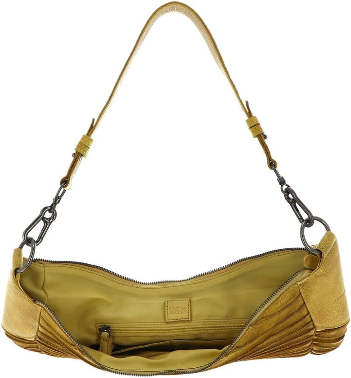 FREDsBRUDER Riffel Flowow Schultertasche Leder 43 cm