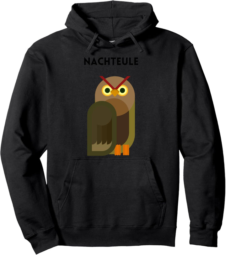 Pflegeeule Eule Pflege Geschenk Pflegekraft Pullover Hoodie