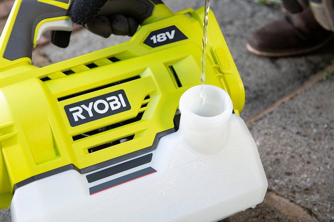 RYOBI 18 V ONE+ Akku-Nebelsprüher RY18FGA-0 (Reichweite 4,5 m, Durchflussmenge 7,2 l|h, Flächenabdec