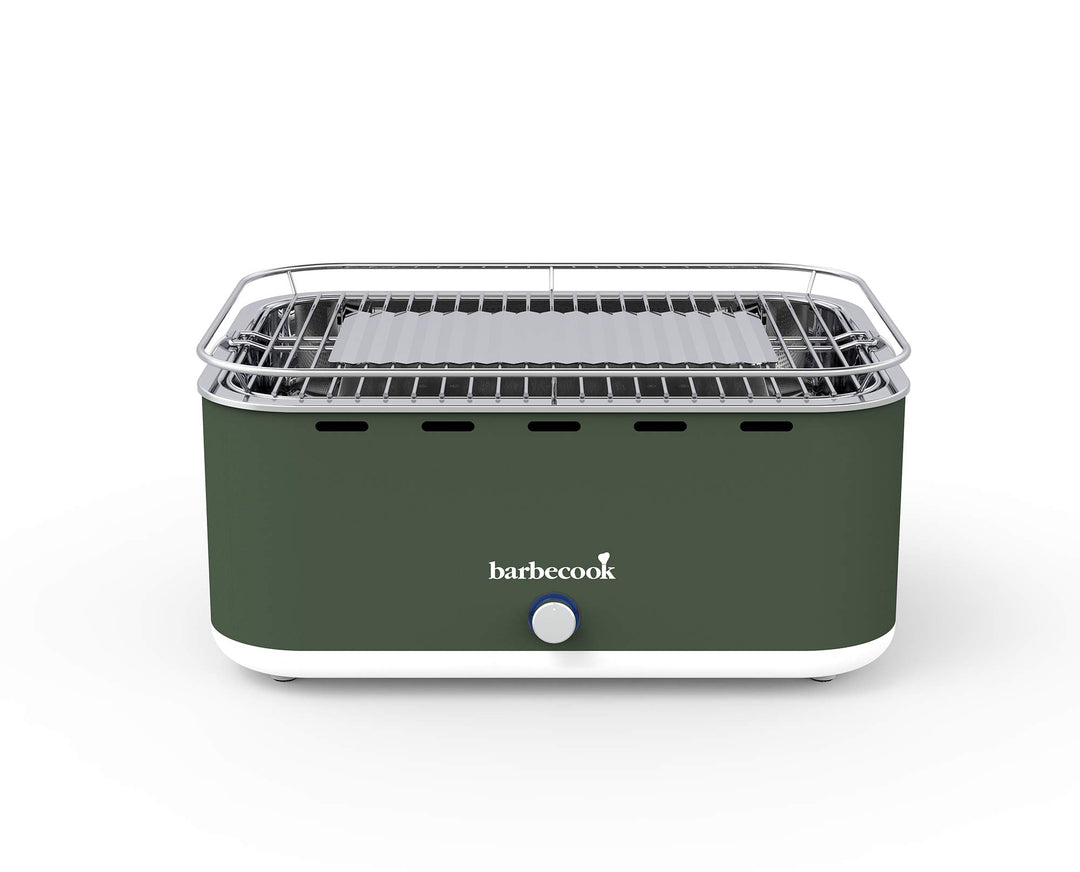 Barbecook Rauchfreier Holzkohlegrill Tischgrill mit Tragetasche geeignet für Balkon als Outdoor Camp