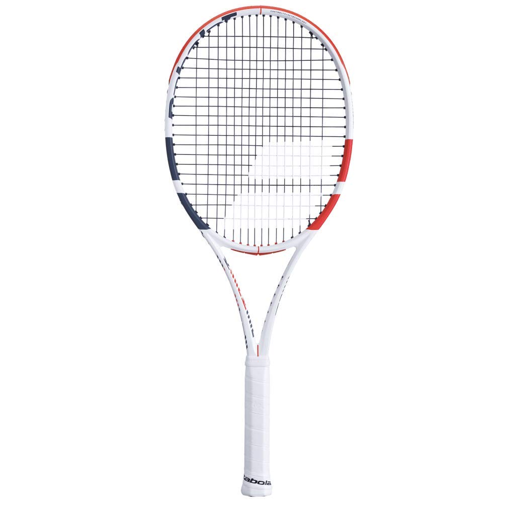 Babolat Tennisschläger für Erwachsene, Unisex 36 Weiss, Rot, Schwarz (Weiss), 36 Weiss, Rot, Schwarz