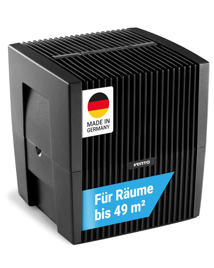 Venta Luftbefeuchter LW25 Classic Original, sehr leise 21 dB(A), energieeffizient 2 Watt, hygienisch