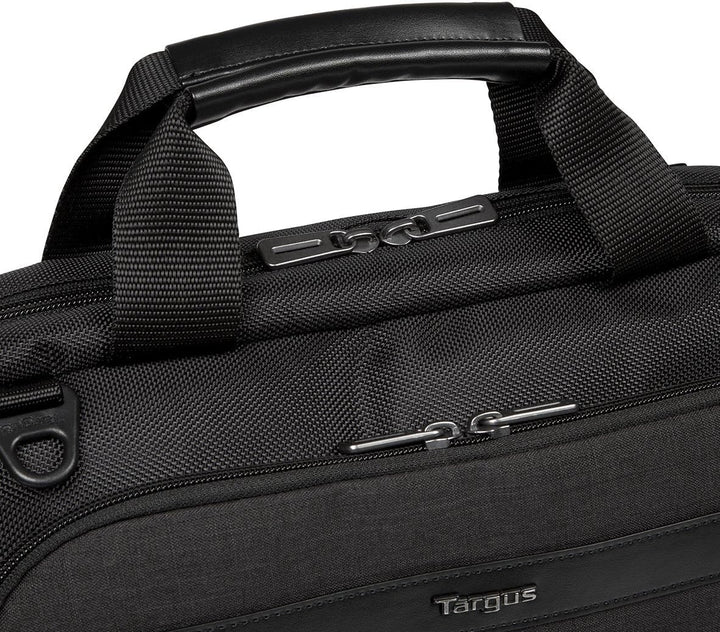 Targus TBT913EU CitySmart 12, 12.5, 13, 13.3, 14" Slimline Topload Notebooktasche – Schwarz/Grau, 14