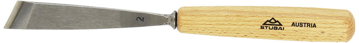 Stubai Stechbeitel Serie 55 - Form 2 : Gerades Balleisen, schräg 20mm - 550220, 20mm
