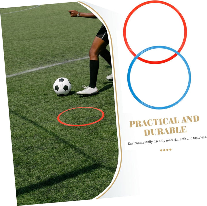 LIOOBO 6 stücke Agility Ringe Geschwindigkeit Agility trainingsringe für Trainer Leichtathletik fuss