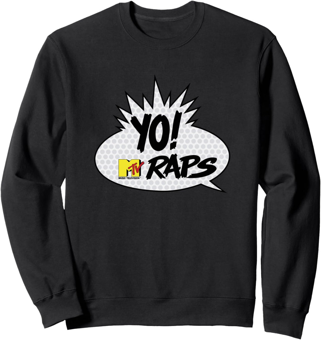 MTV YO! MTV Raps Comic Book Talk Bubble Sweatshirt