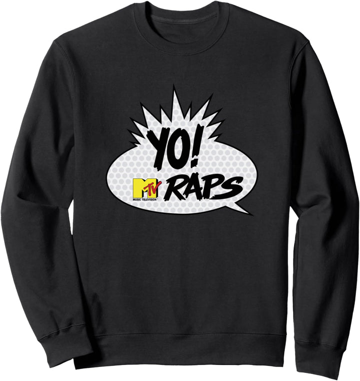 MTV YO! MTV Raps Comic Book Talk Bubble Sweatshirt