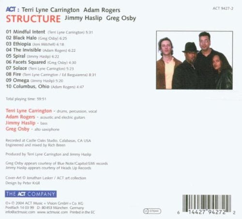 Structure, Audio-CD