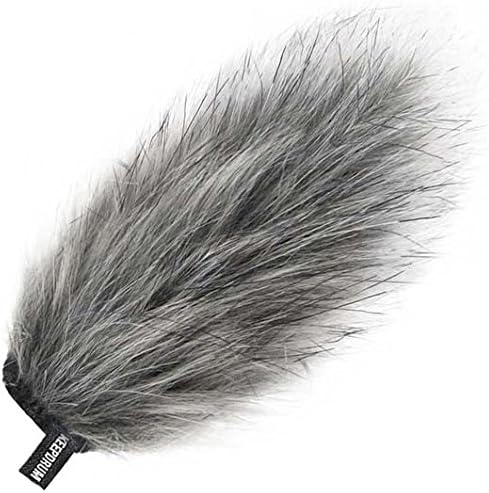 keepdrum WS04 Fell-Windschutz für Sennheiser MKE400 Kamera-Mikrofon