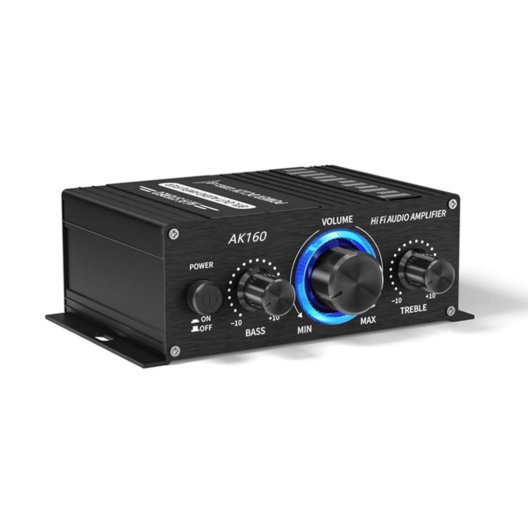 Bluetooth 5.0 Audio-Leistungsverstärker, Aluminiumlegierung, 20 W X 2, 20 Hz Bis 20 kHz, Stereo-Vers