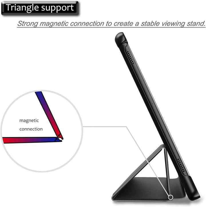 Wincal 10,5" Tablet-Hülle Stossfeste Tablet-Hülle, für Samsung Galaxy Tab S4, Automatisches Aufwache