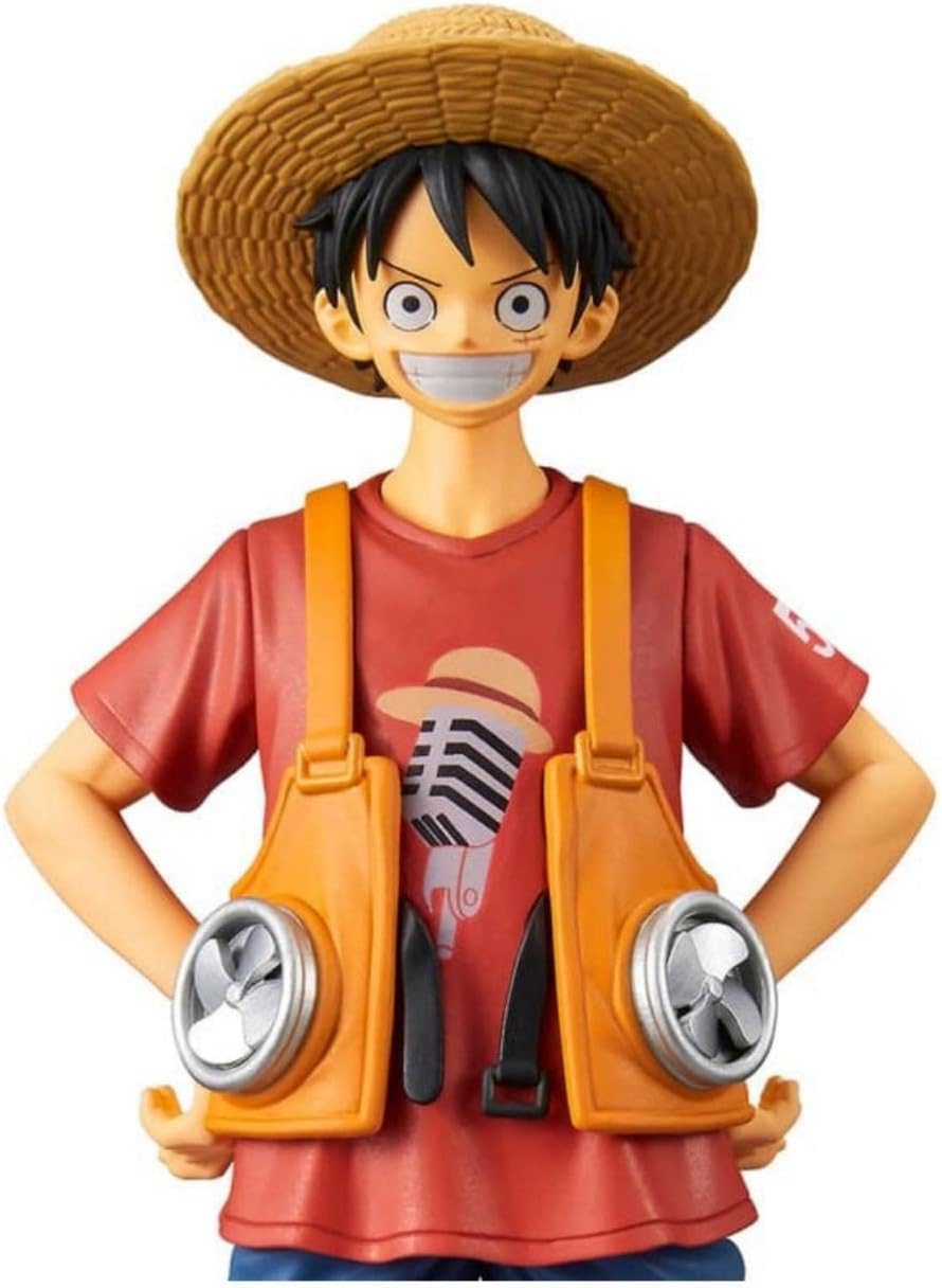 BANPRESTO - One Piece - DXF - The Grandline Men Vol.1 Monkey D. Luffy Statue