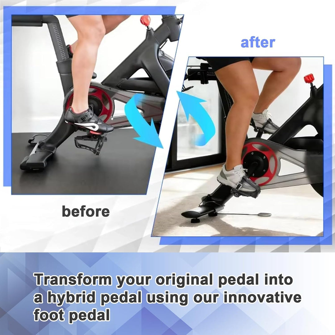 Zehenkäfige für Peloton Bike Pedale, Verwandle Deine Pedale in Plattformpedale, Einstellbar 155/165m