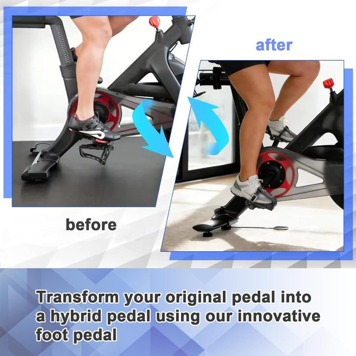 Zehenkäfige für Peloton Bike Pedale, Verwandle Deine Pedale in Plattformpedale, Einstellbar 155/165m
