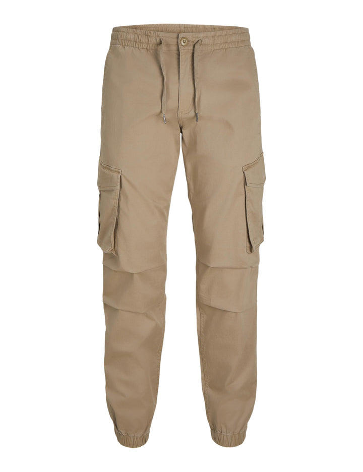 JACK &amp; JONES Male Cargo-Hose Relaxed Fit Cargo-Hose, Elmwood