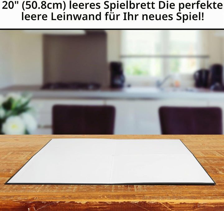 Apostrophe Games Leere Spielbretter (3 Pack 508 mm x 508 mm) Erstelle Dein eigenes Brettspiel, DIY B