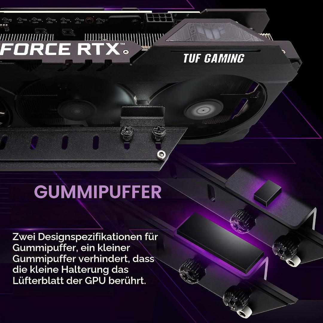 EZDIY-FAB GPU-Halterung für Grafikkarten, Senkung für Grafikkarte/Schutzhülle RX6700, RTX3090-309EZ-