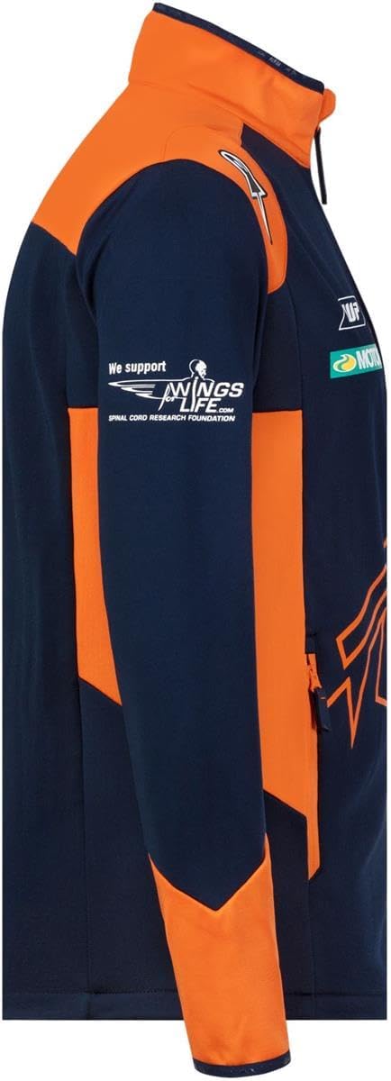 Red Bull KTM Official Teamline Softshelljacke, Unisex - Original Merchandise S Blau, S Blau