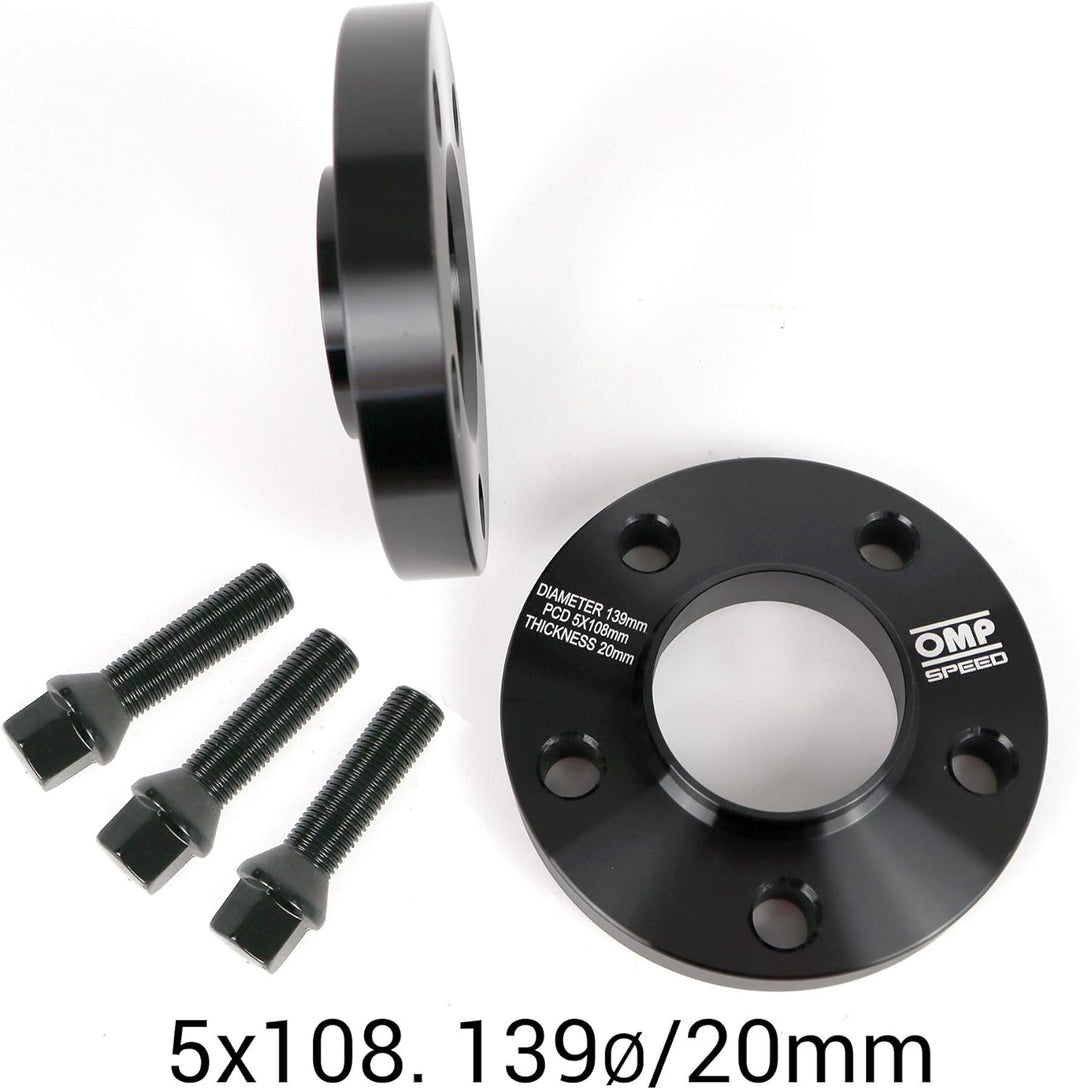 OMP SPEED Set Abstandhalter OMP 20Mm 5X108 67.1 M14X1.5 5x108 67.1 20mm, 5x108 67.1 20mm