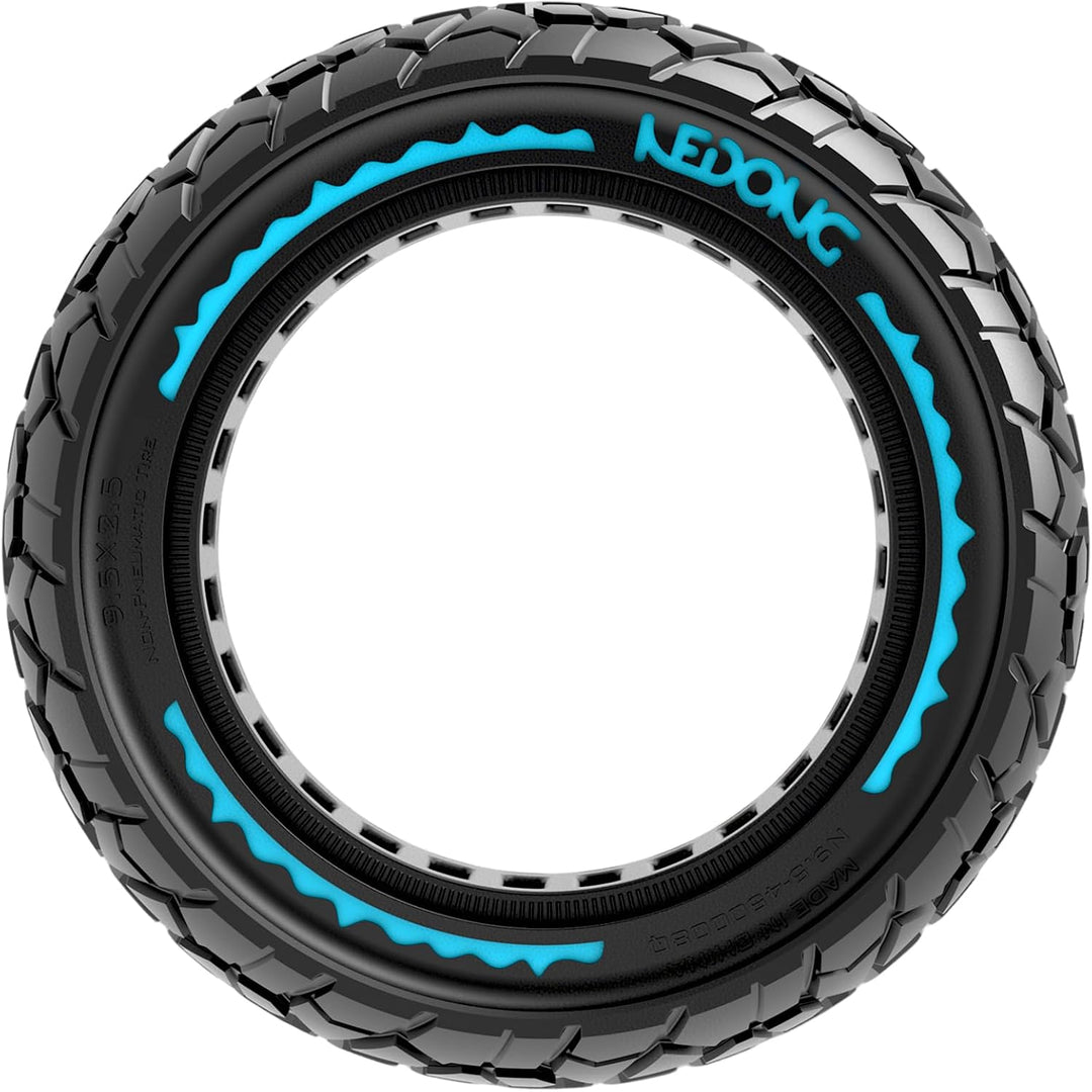 2PCS E Scooter Reifen 9.5x2.5-6.1 Tubeless, Werten Sie Ihr Scooter auf mit Reifen 9.5x2.5, Vollgummi