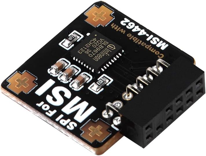 NewHail TPM2.0 Modul TPM SPI 12Pin Modul mit infineon SLB 9670 für MSI Motherboard kompatibel mit TP