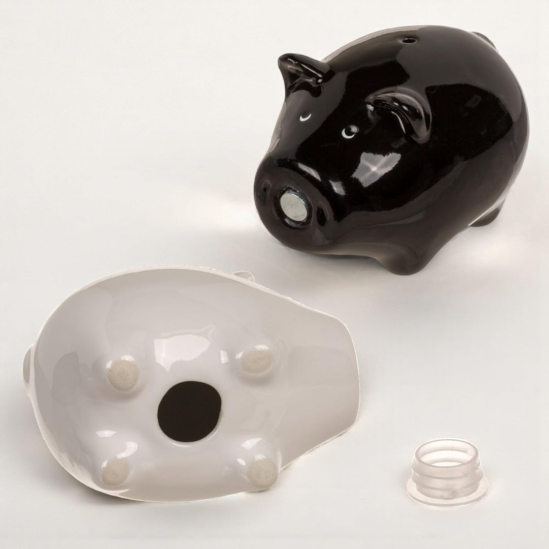 MIJOMA Salz- & Pfefferstreuer Set - Stilvolles Porzellandesign, Lebensmittelecht, Einfach zu Befülle