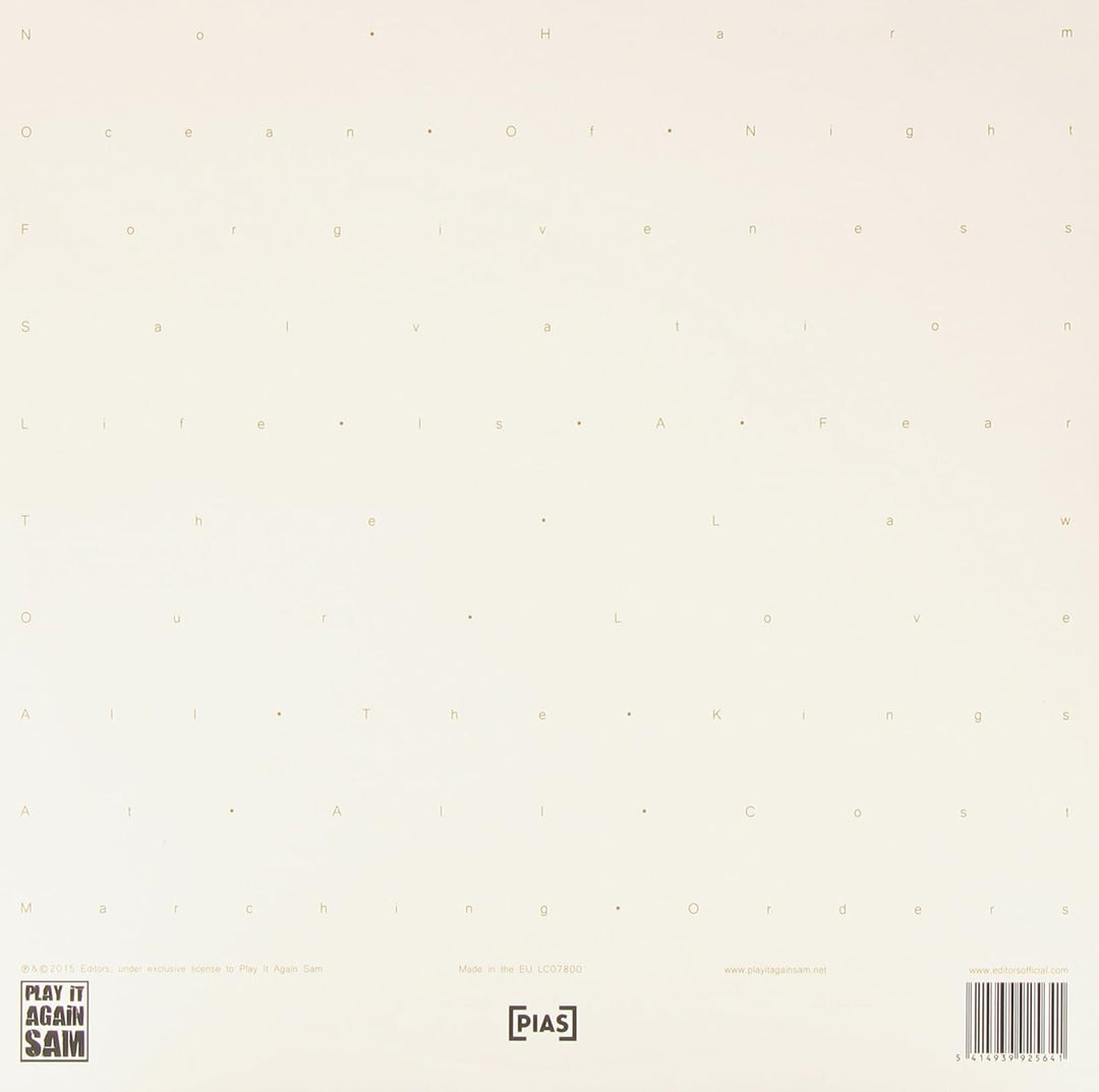 In Dream, Vinyl