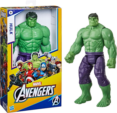 Marvel Avengers Titan Hero Serie Blast Gear Deluxe Hulk Action-Figur, 30 cm grosses Spielzeug, Für K