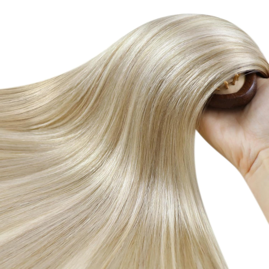 YoungSee Microring Extensions Echthaar 1g Blond Microring Extensions Goldblong bis Blond Microring H