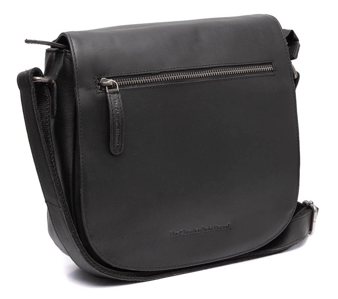 The Chesterfield Brand Rubio Umhängetasche Leder 28 cm L Schwarz, L Schwarz