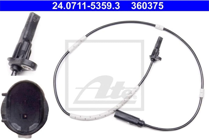ATE 24.0711-5359.3 Sensor, Raddrehzahl