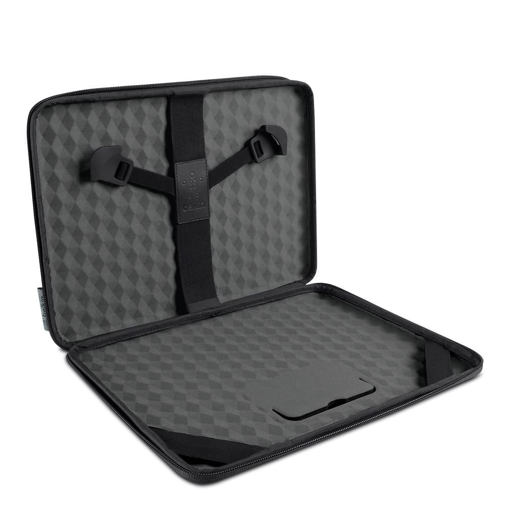 Belkin Air Protect Slim Always-On Tasche (geeignet für 11 Zoll Notebook) schwarz 11 Zoll Always-On S