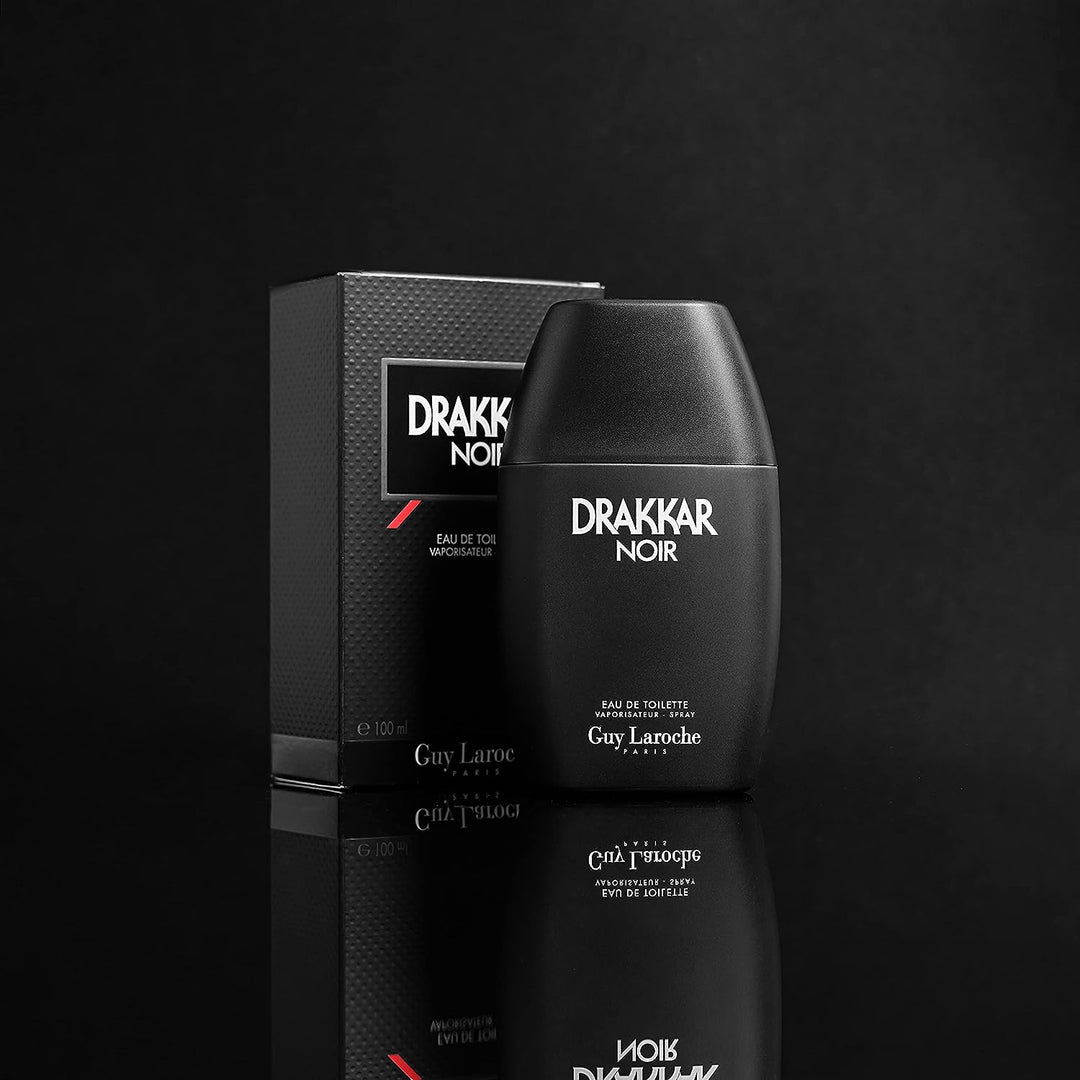 Guy Laroche Drakkar Noir Eau de Toilette, 100 ml aromatisch 100.00 ml (1er Pack), aromatisch 100.00