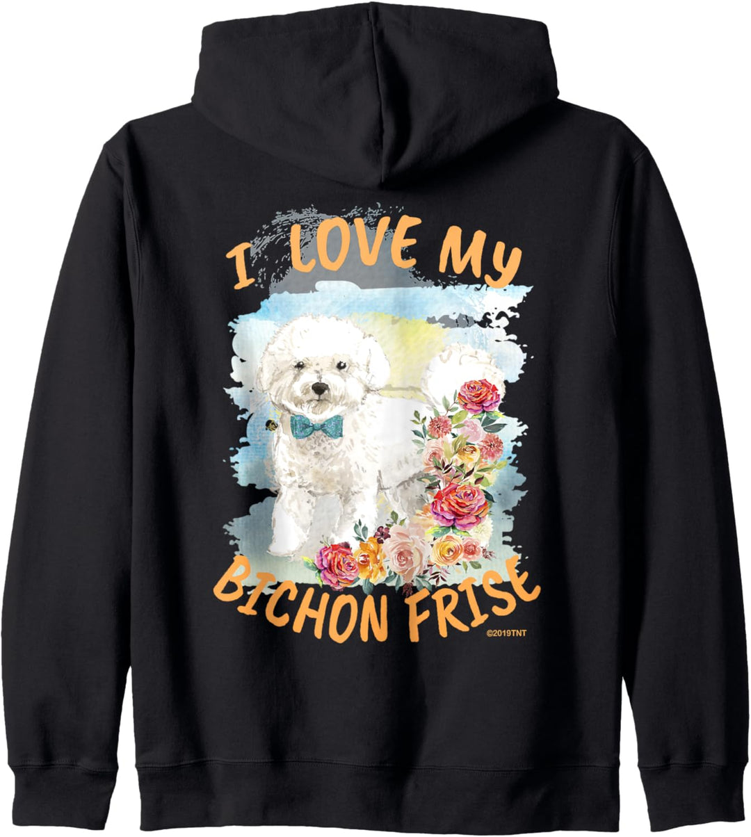 Bichon Frise Dog I Love My Bichon Frise Kapuzenjacke