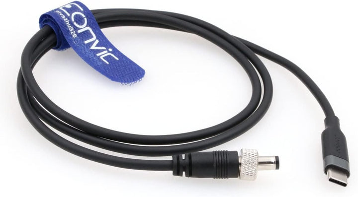 Netzkabel für Atomos Ninja V Zwo ASI Gekühlte Kameras PD USB 3.1 Typ C zu Locking DC Power Jack