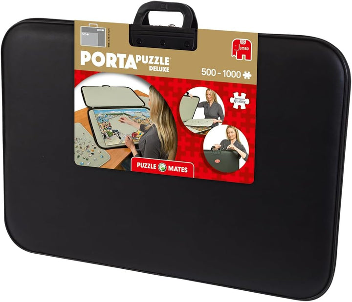 Portapuzzle Jumbo Puzzles 01039 Puzzle Mates Portapuzzle de Luxe bis 1000 Teile Puzzlezubehör