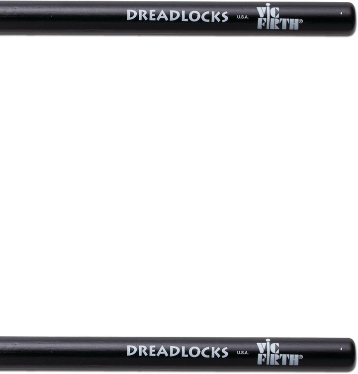 Vic Firth World Classic Series Brush - Dreadlocks - Hickory Handles Dreadlocks Single, Dreadlocks Si